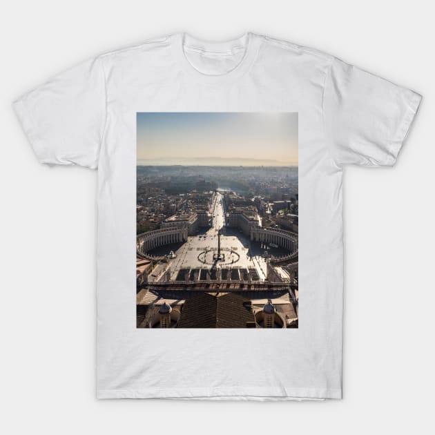 St. Peter's Square T-Shirt by ansaharju